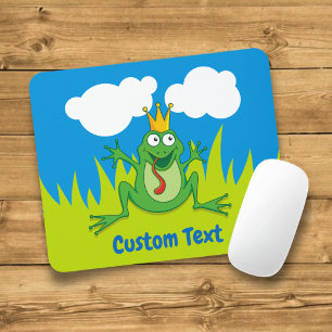Prince Frog Mouse Pad Mousepad