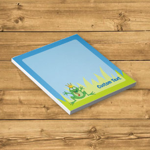 Prince Frog Notepad Notizblock