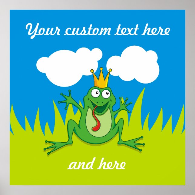 Prince Frog Poster (Vorne)