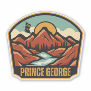 Prince George, British Columbia Aufkleber