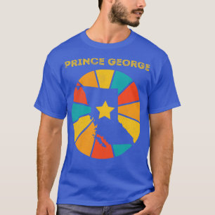 Prince George British Columbia Canada Vintag Dist T-Shirt