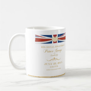 Prince George de tasse de souvenir de Cambridge