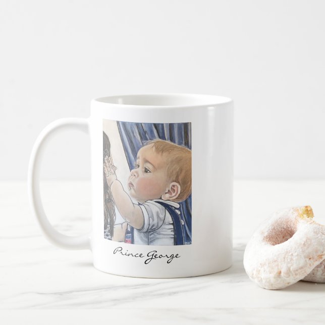Prince George  Kaffeetasse (Mit Donut)