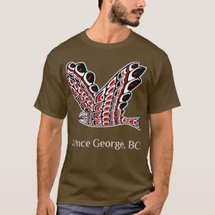 Prince George Redwedk Hawk Native Bird of Prey Ar T-Shirt