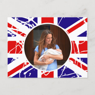 Prince George Royal Baby Postkarte
