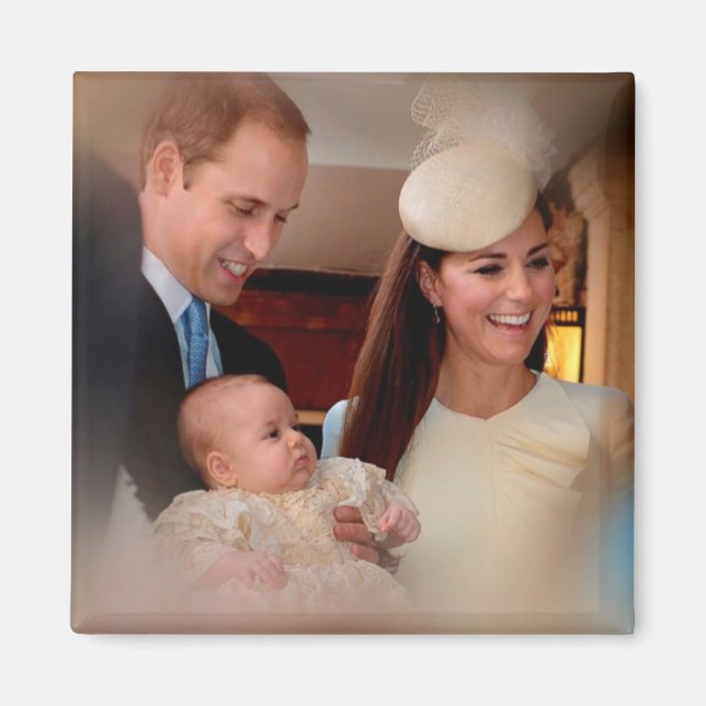 Prince George Royal Family Magnet (Vorne)