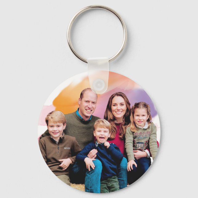 Prince George Royal Family Magnet Schlüsselanhänger (Vorderseite)