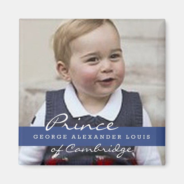 Prince George - William & Kate Magnet (Vorne)