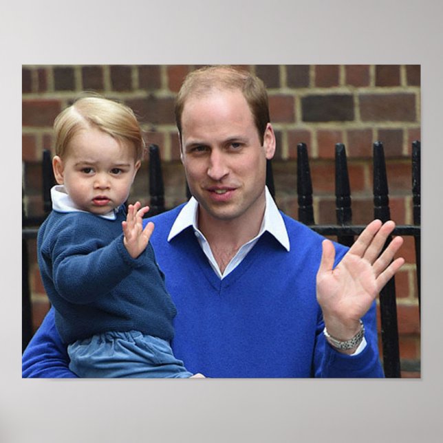 Prince George - William & Kate Poster (Vorne)