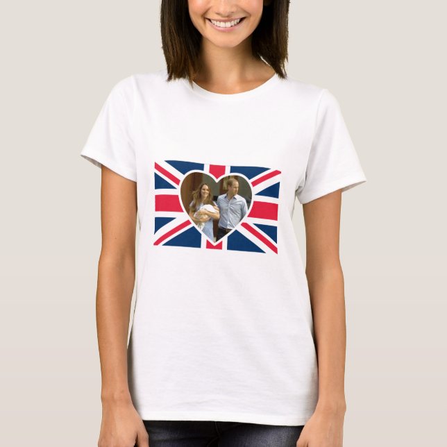 Prince George - William & Kate T-Shirt (Vorderseite)