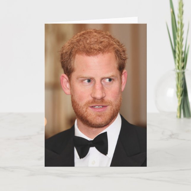 Prince Harry Karte (Vorderseite)