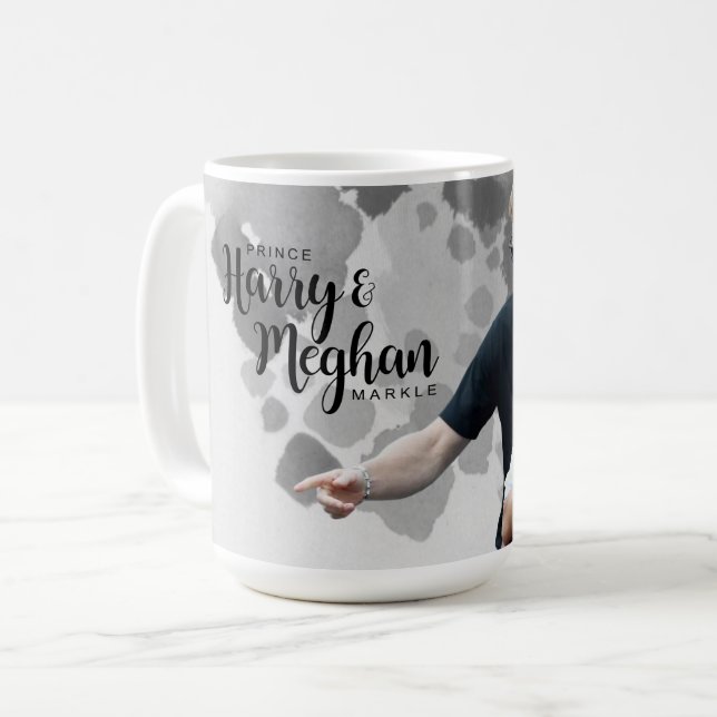 Prince Harry & Meghan Markle Kaffeetasse (Vorderseite Links)