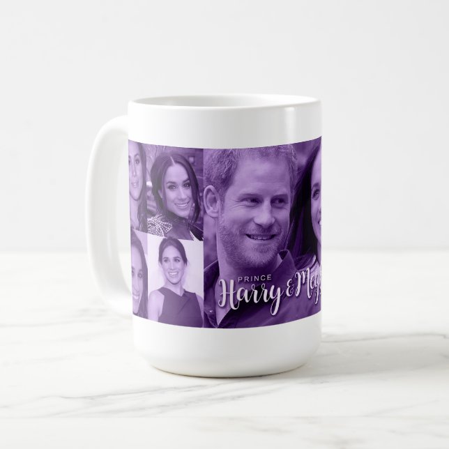 Prince Harry & Meghan Markle Kaffeetasse (Vorderseite Links)