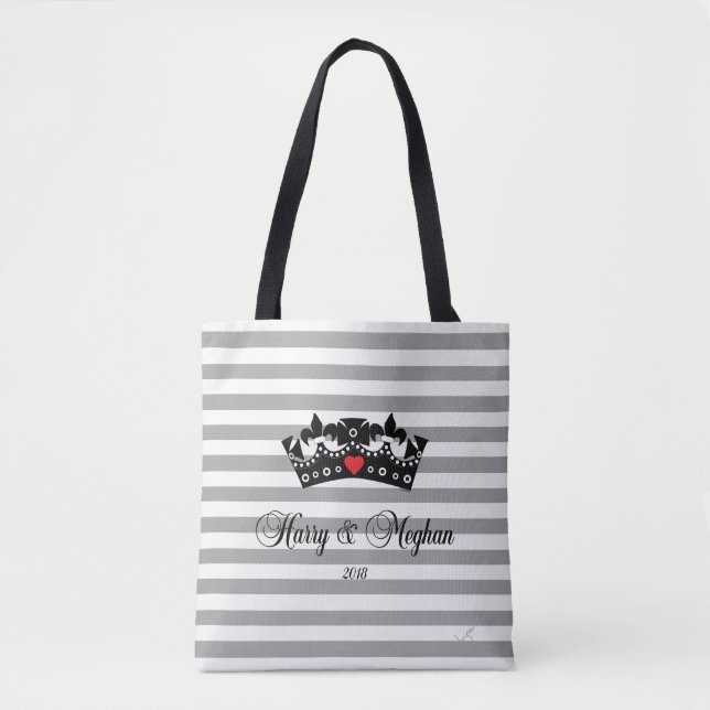 Prince Harry+Meghan Royal Wedding 2018 Tasche (Vorderseite)