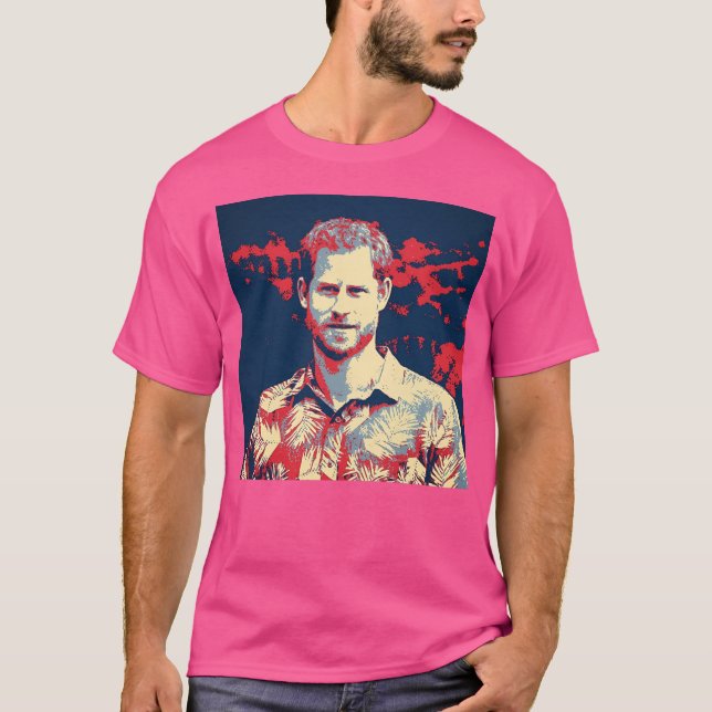Prince Harry T-Shirt (Vorderseite)