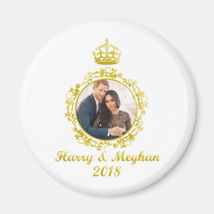 Prince Harry und Meghan Markle Magnet