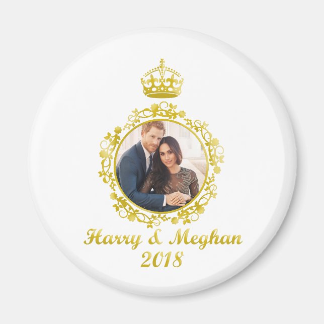 Prince Harry und Meghan Markle Magnet (Vorne)
