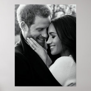 Prince Harry und Meghan Markle Poster