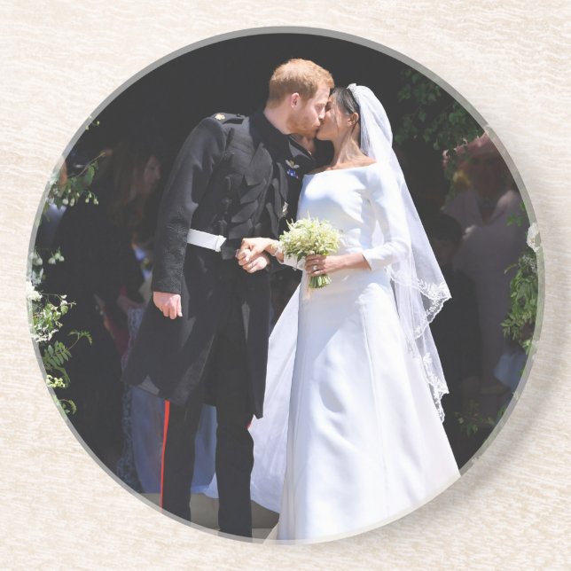Prince Harry und Meghan Markle Royal Wedding Getränkeuntersetzer (Vorne)