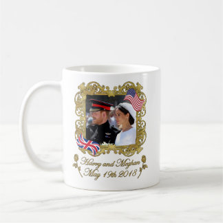 Prince Harry und Meghan Markle Royal Wedding Kaffeetasse