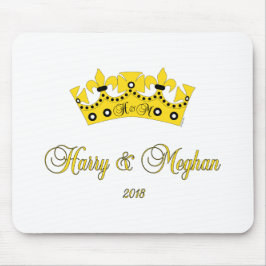 Prince Harry und Meghan Royal Wedding 2018 Heart Mousepad
