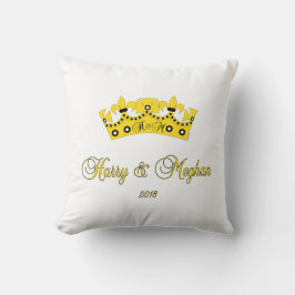 Prince Harry und Meghan Royal Wedding 2018 Kissen