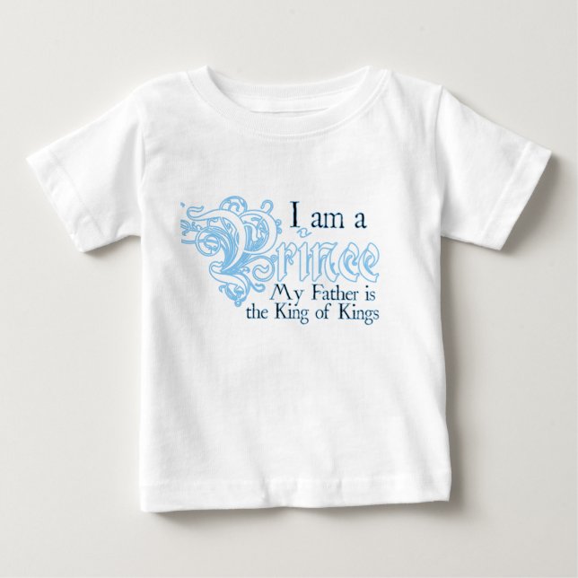 Prince King of Kings Baby Säugling Junge T - Shirt (Vorderseite)