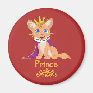 Prince Kitten Magnet
