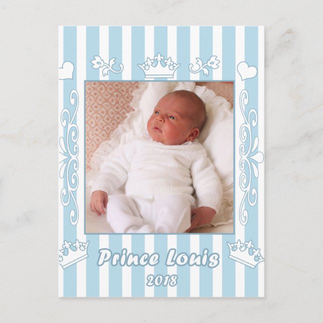 Prince Louis Postkarte (Vorderseite)