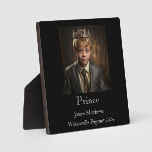Prince Pageant Plaque Fotoplatte