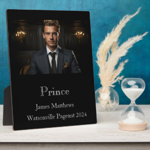Prince Pageant Plaque Fotoplatte