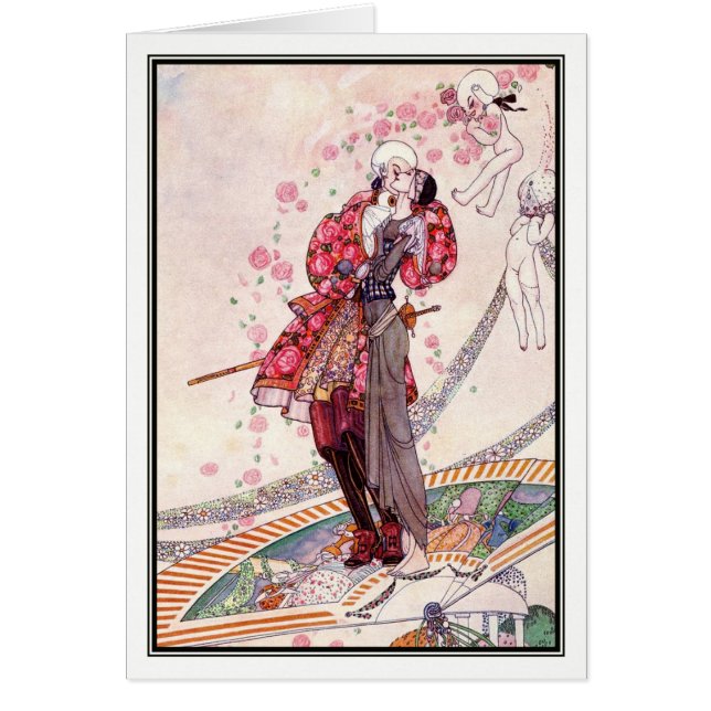 Prince Souci sur la fan par Kay Nielsen (Devant)