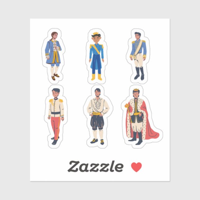 Prince Stickers Aufkleber (Blatt)