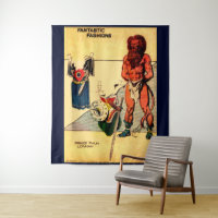 Prince Thun Lion Man Papierpuppe aus den 1930er Ja