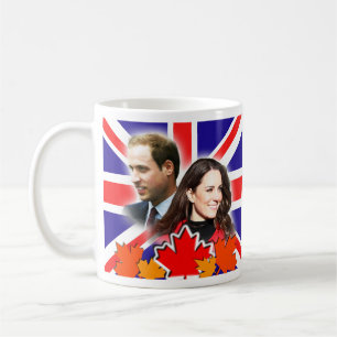 Prince William et tasse de Kate Canada