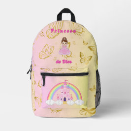 Princesa de Dios -edicion niñas  Bedruckter Rucksack