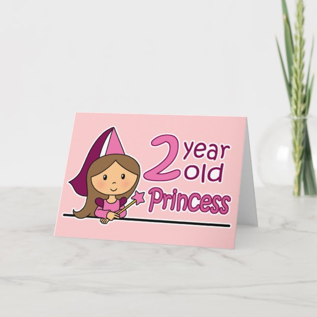 Princess Age 2 Karte (Vorderseite)