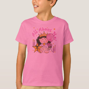 Princess All About Me 4. Birthday Tshirts