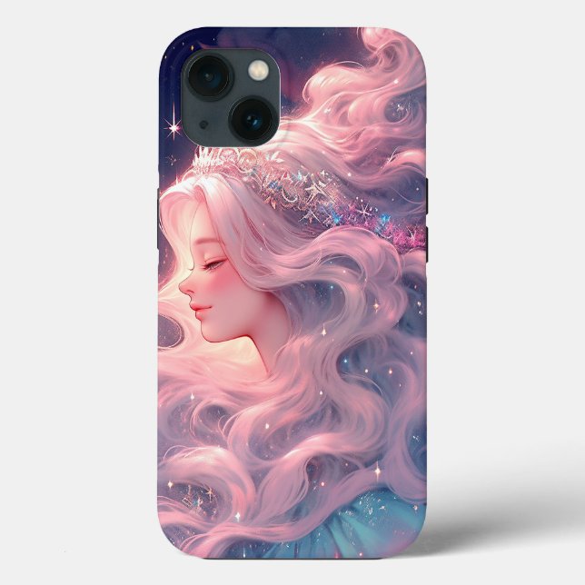 Princess Anime Girl aus Stars Case-Mate iPhone Hülle (Rückseite)