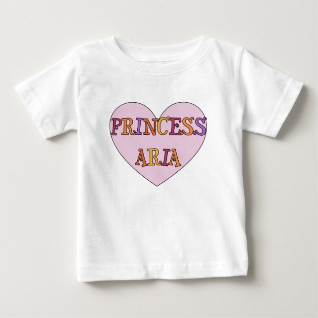 Princess Aria Kleinkind Shirt (Vorderseite)
