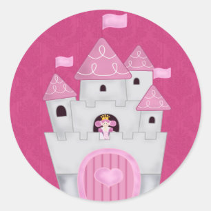 Princess-Aufkleber Runder Aufkleber