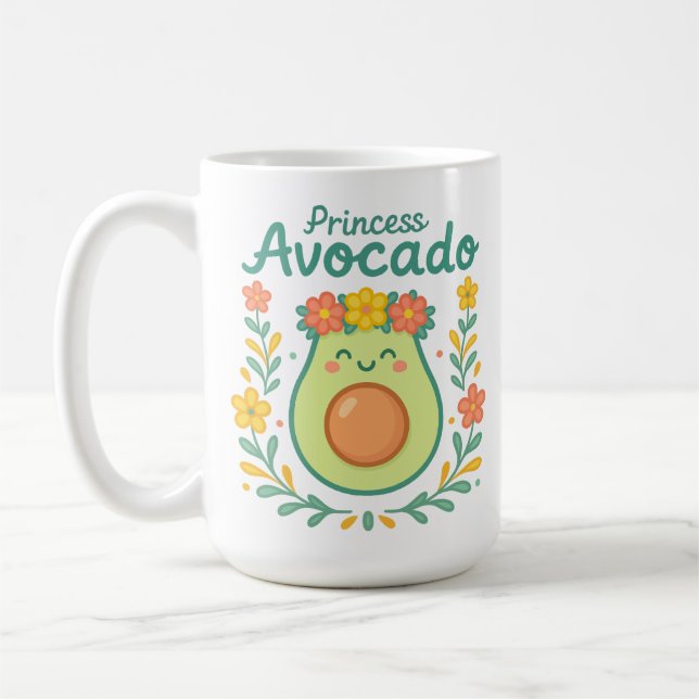 Princess Avocado Kaffeetasse (Links)