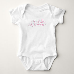 Princess/Baby Jersey Bodysuit Baby Strampler