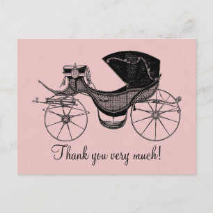 Princess Baby Showdown Vielen Dank Postkarte