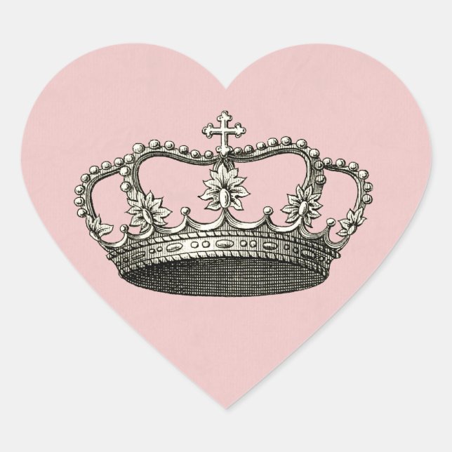 Princess Baby Shower bevorzugt Sticker (Vorderseite)