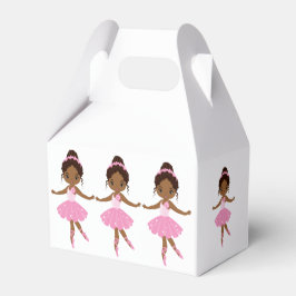 Princess Ballerina Favor Box Geschenkschachtel