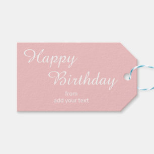 Princess Beauty Rose Anniversaire Étiquettes cadea