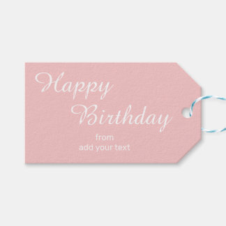 Princess Beauty Rose Anniversaire Étiquettes cadea