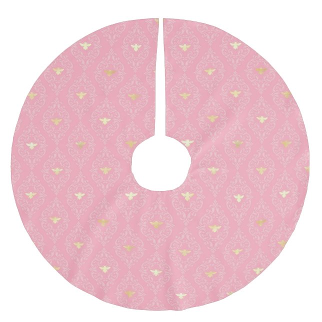 Princess Bee Serie Design #3   Polyester Weihnachtsbaumdecke (Vorderseite)