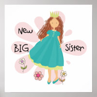 Princess Big Sister Brown Hair